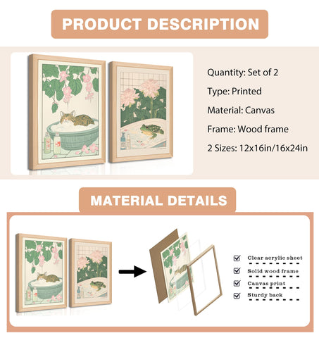 Riveda minimalist nature painting adds tranquil energy to home spa areas