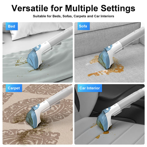 Rivenara car-seat cleaning attachment targets vehicle interiors for quick refresh