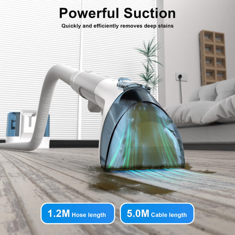 Rivenara portable cleaner body enables easy transport between rooms and cars