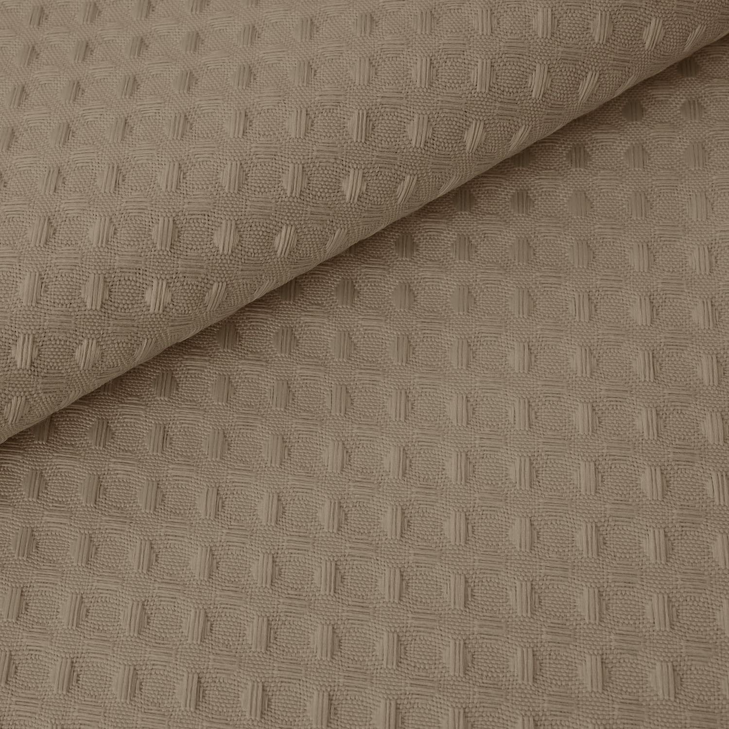 River Dream curtain with clear top window for light and privacy.