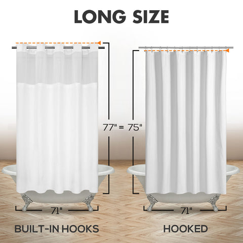 River Dream easy-care curtain, machine washable for busy households
