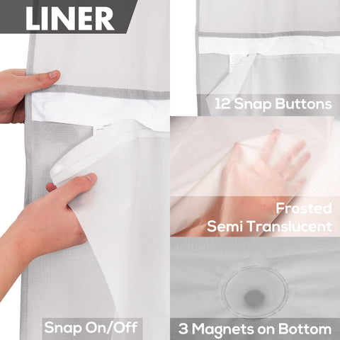 River Dream machine washable curtain for easy care and long-lasting use