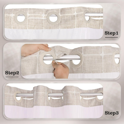 River Dream ringless installation offers a clean, hook-free setup.