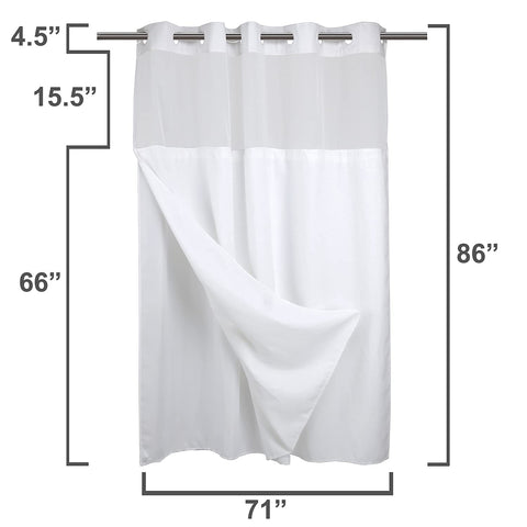 River Dream split rings enable easy hanging without hooks