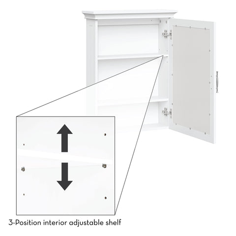 RiverRidge Somerset soft-close hinges prevent slams and protect contents.