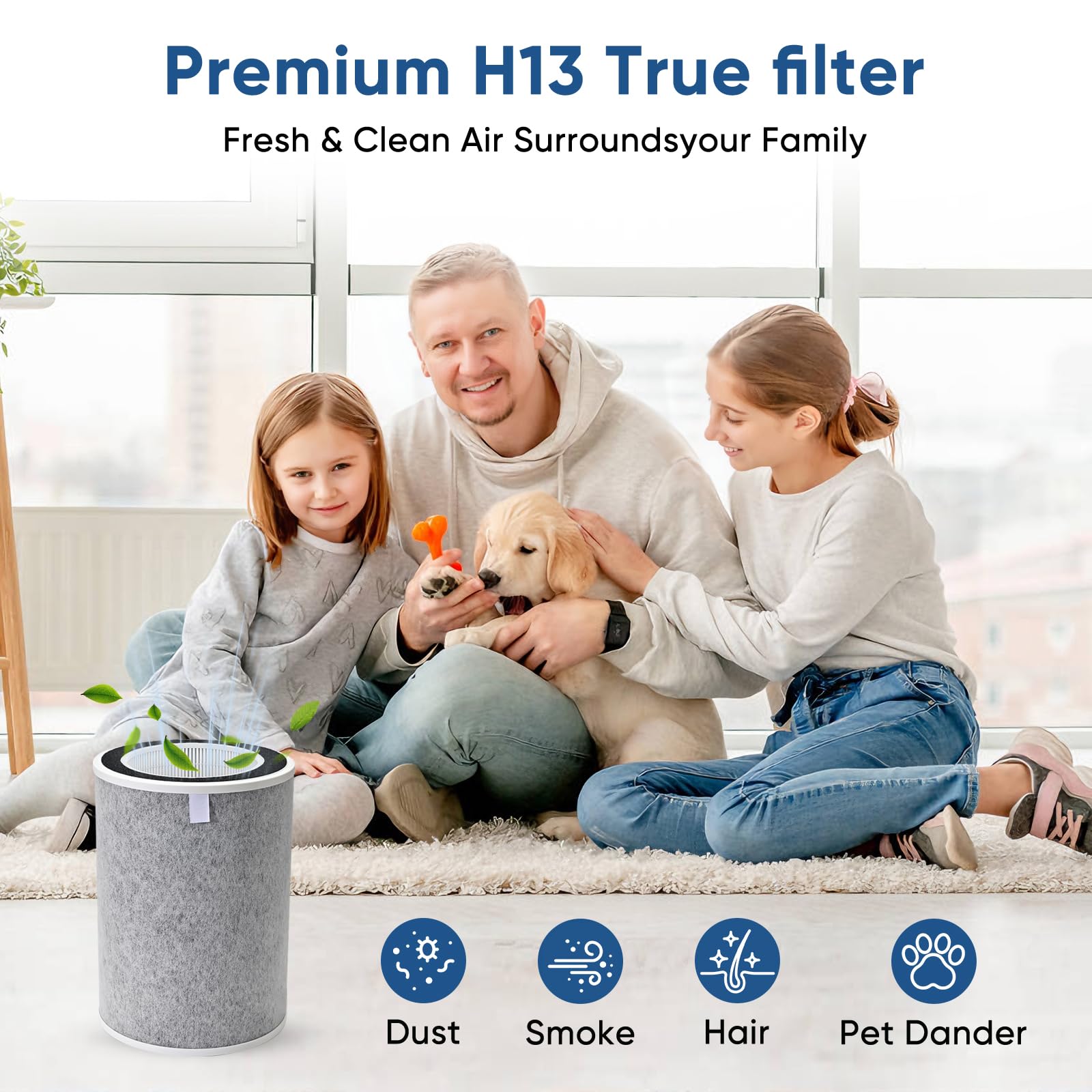 Rjnlsc HP201 compatibility with Shark UA AP series for versatile purification
