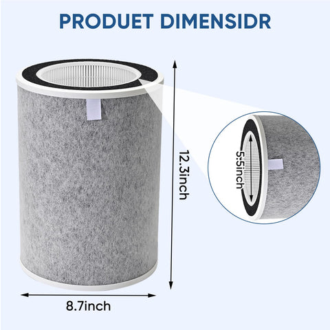 Rjnlsc HP201 installing filter shows simple tool-free replacement