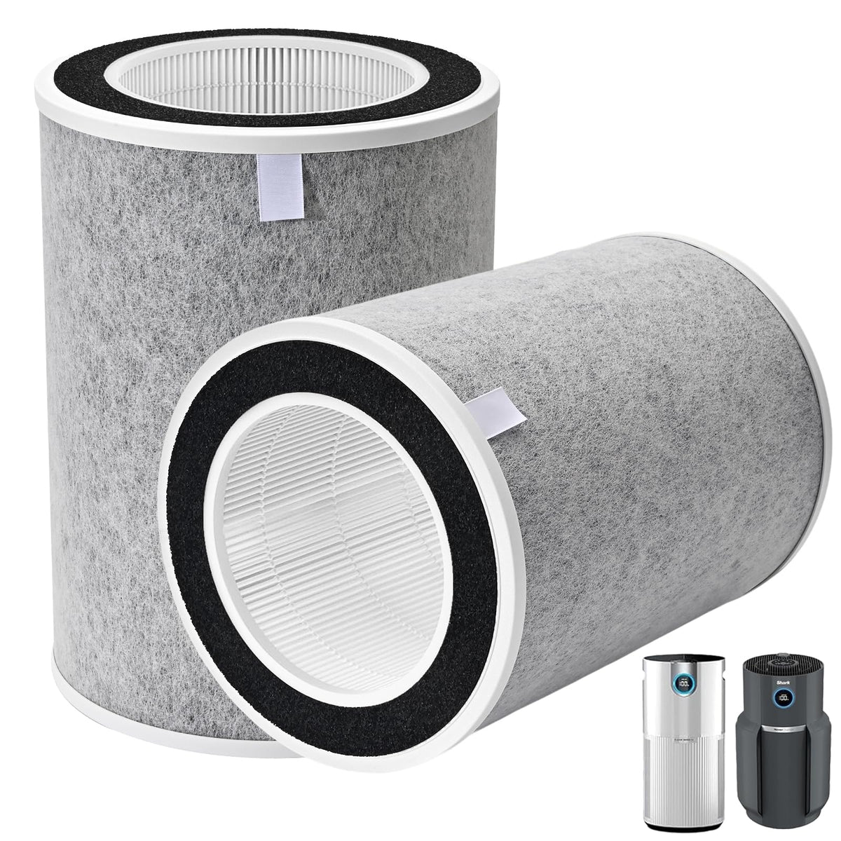 Rjnlsc HP201 two-pack front view for easy replacement and continued clean air