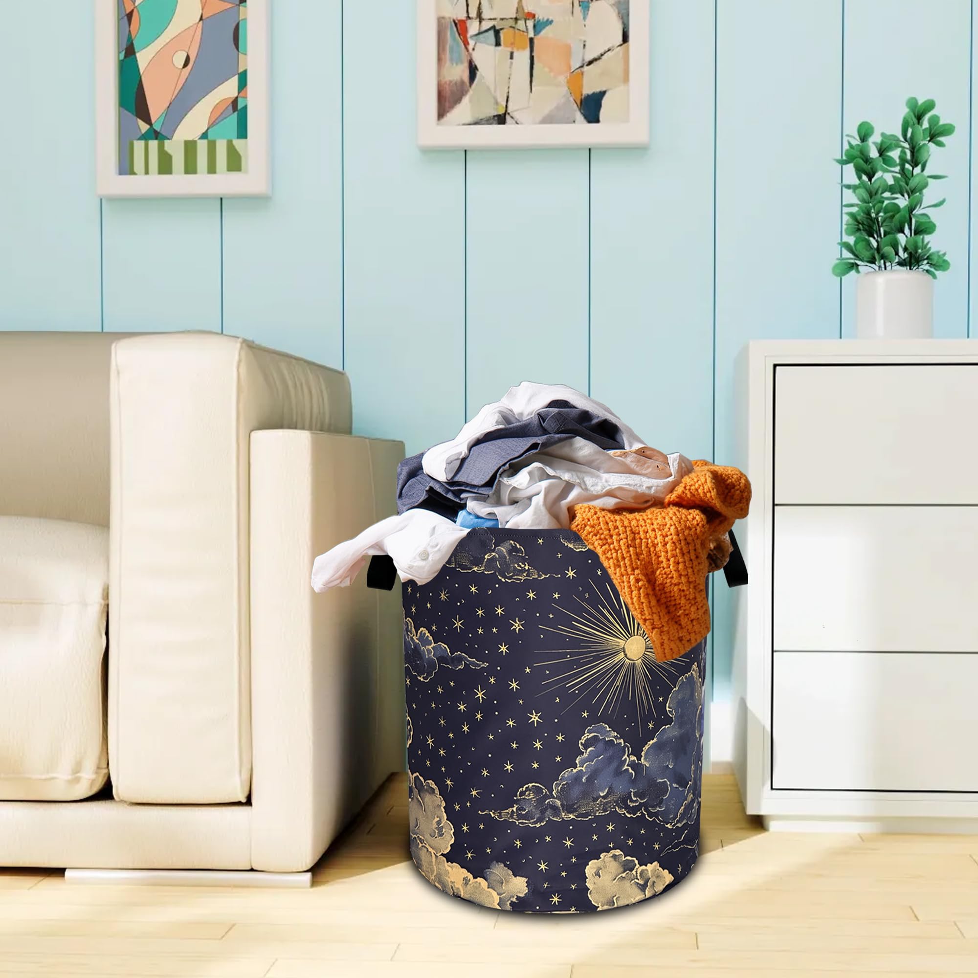 RKYAFFERISMA Dorm room organization basket in a neat dorm corner