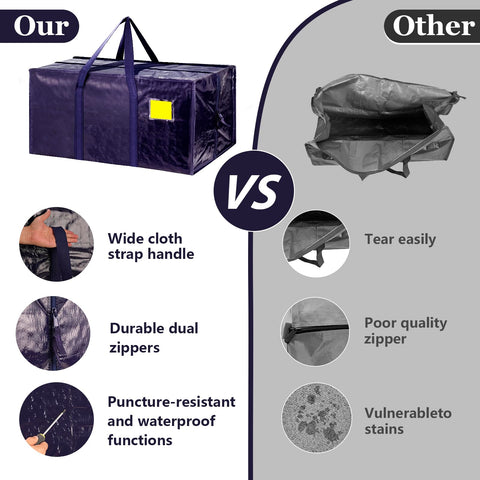 RMOHRO bag keeps bulky items like bedding organized.
