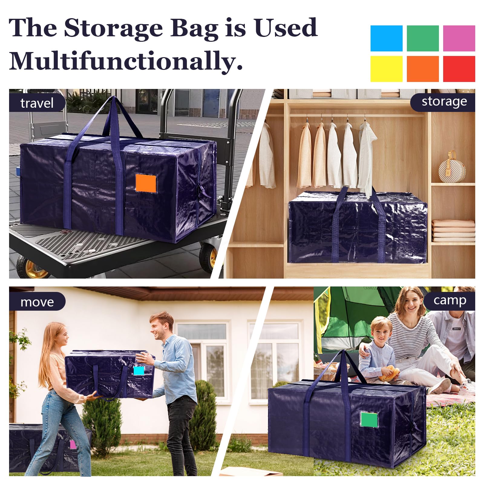 RMOHRO 12-pack ideal for dorm move-ins and organization.
