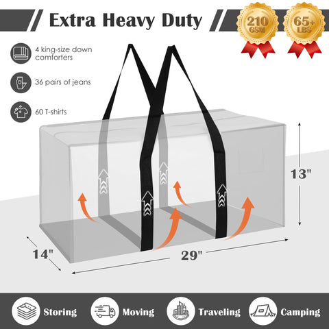 RMOHRO 93l capacity bag showing large interior for bulky items