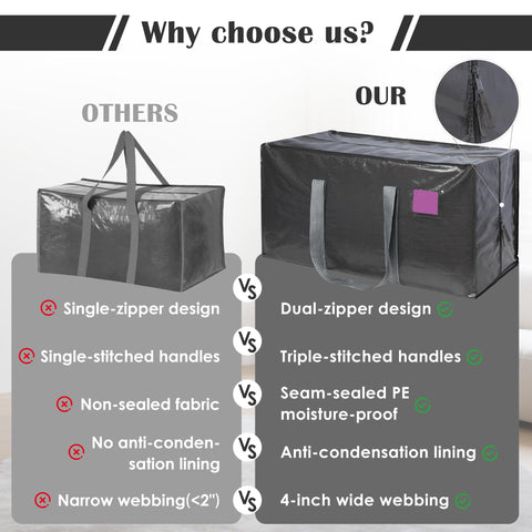 RMOHRO durable bags ready for travel, camping, and laundry storage