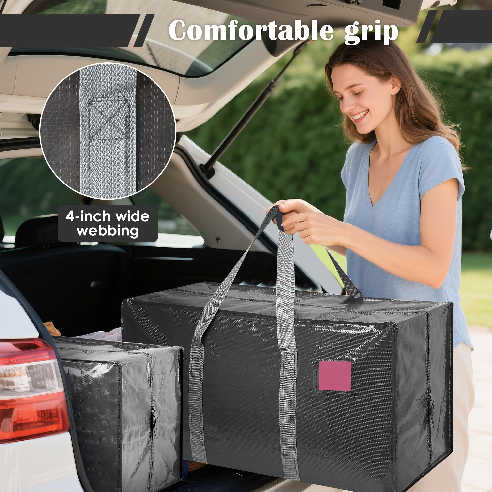 RMOHRO dorm move-in setup with versatile storage bags