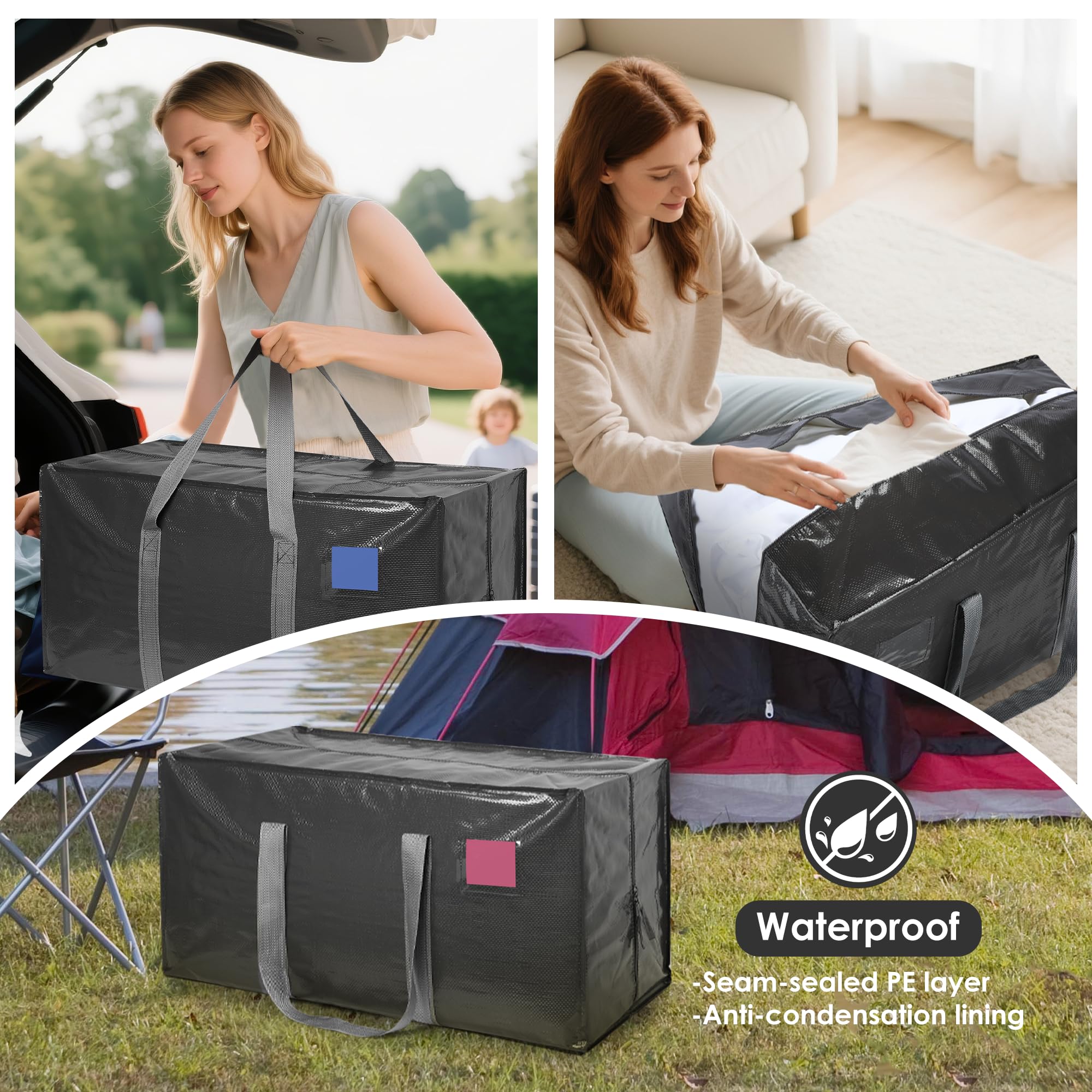 RMOHRO easy-loading side zipper for bulky items like pillows