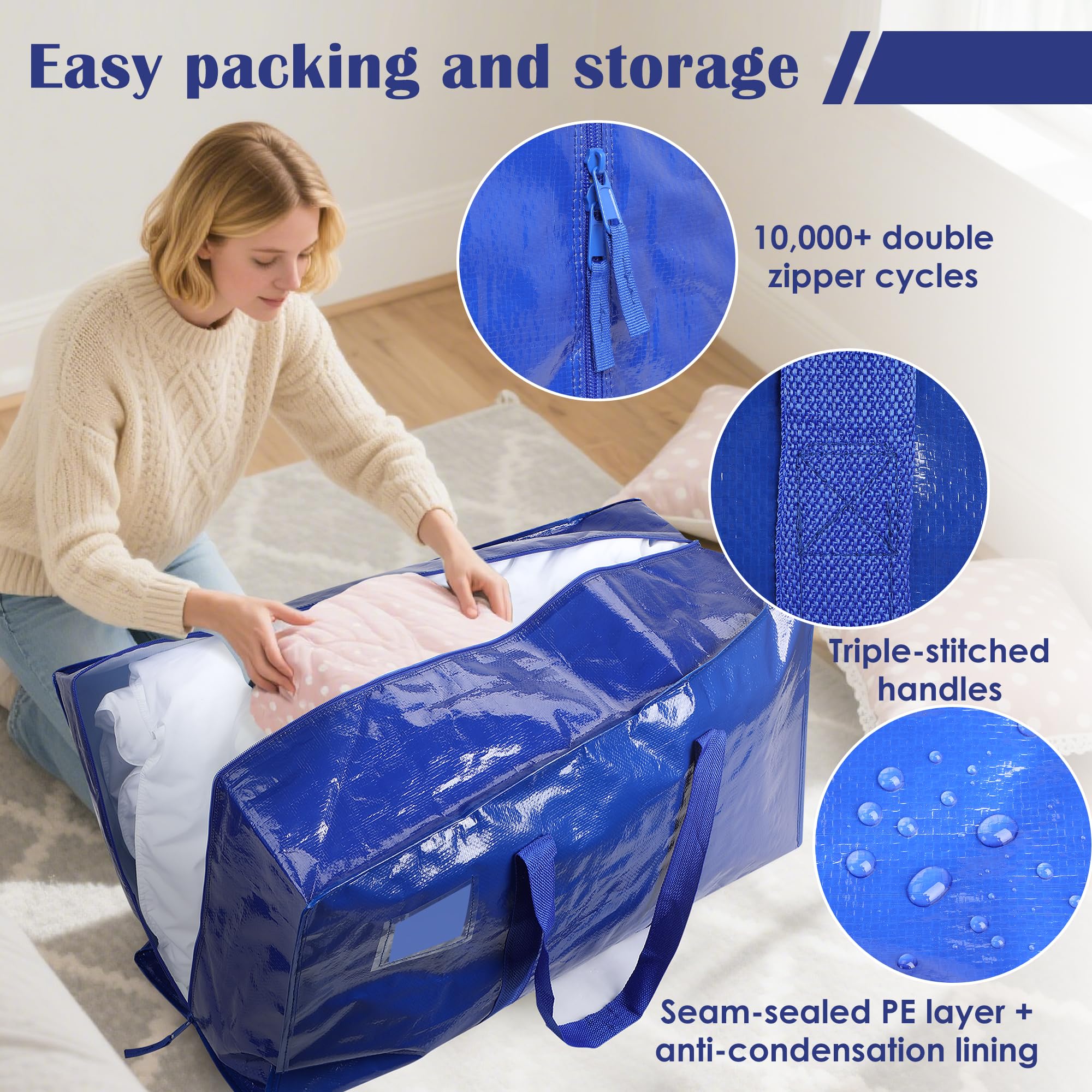 RMOHRO heavy-duty waterproof material protects contents during transport