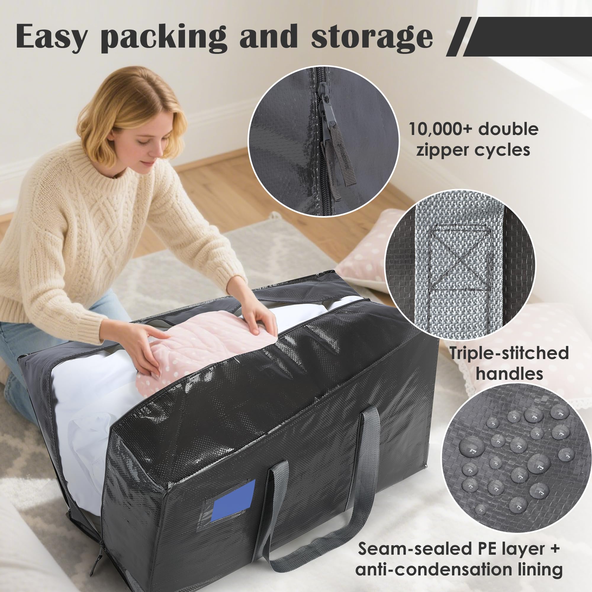RMOHRO side zipper enables full access for fast packing