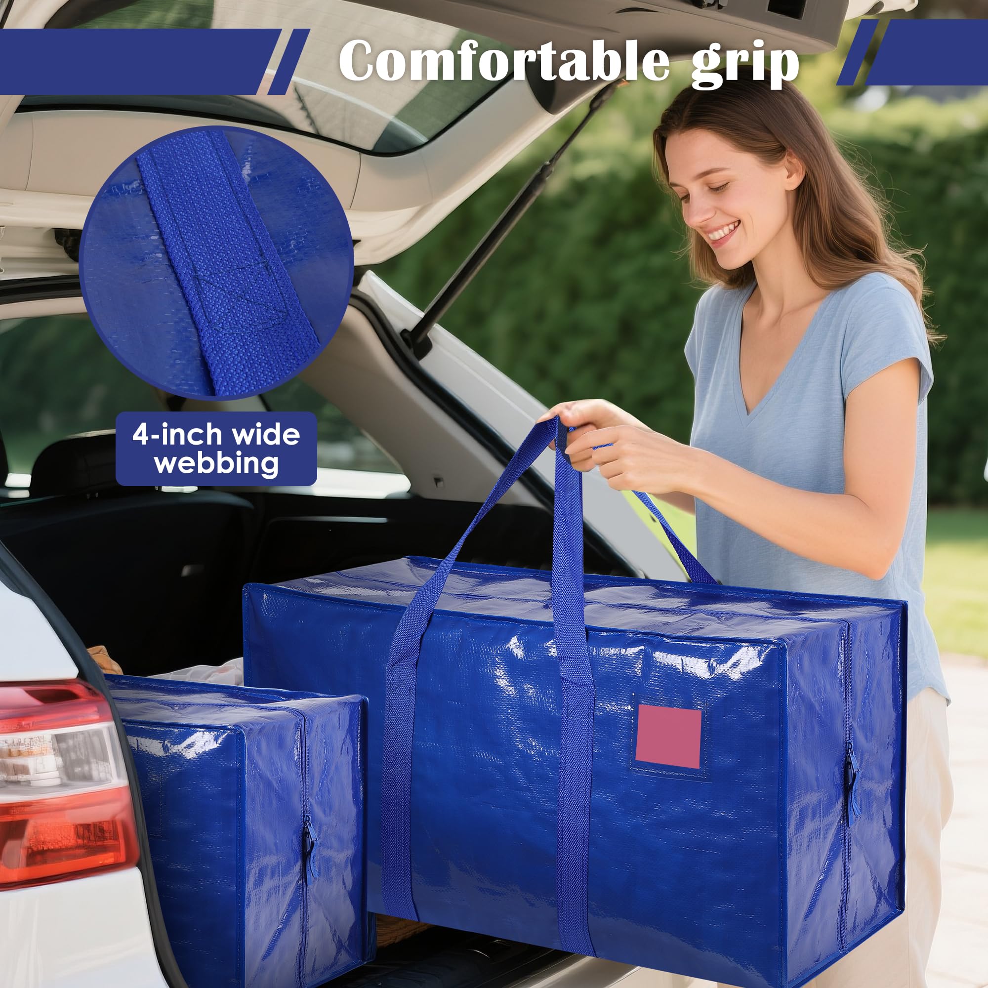 RMOHRO side-zipper loading for bulky items like comforters
