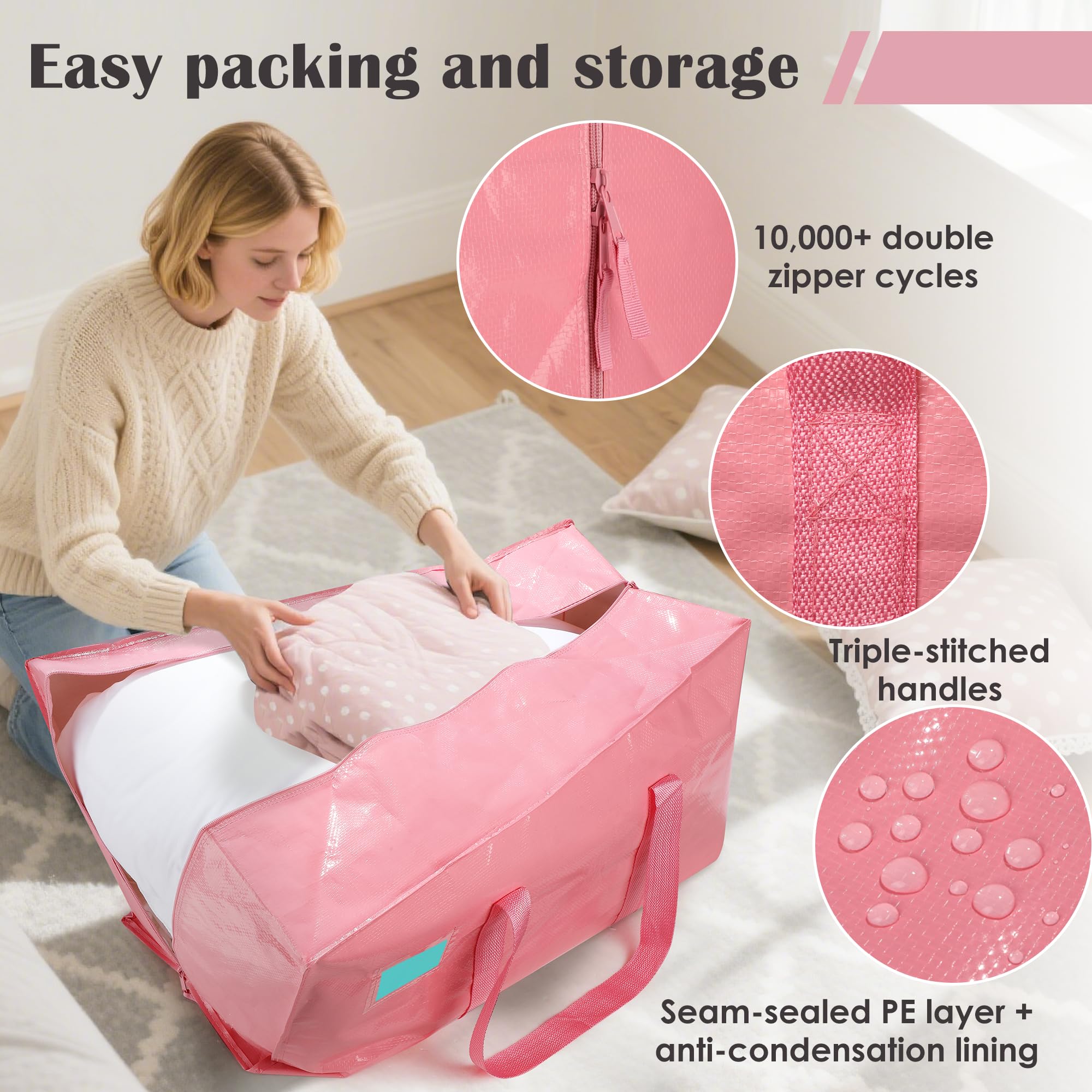 RMOHRO waterproof material keeps contents protected during transport and storage.