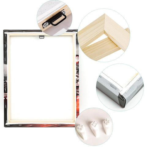 RnnJoile framed 12x12 canvas set durable for moisture-prone spaces