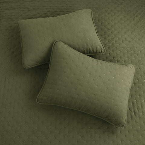 ROARINGWILD olive green cloud close-up fiber detail for durability