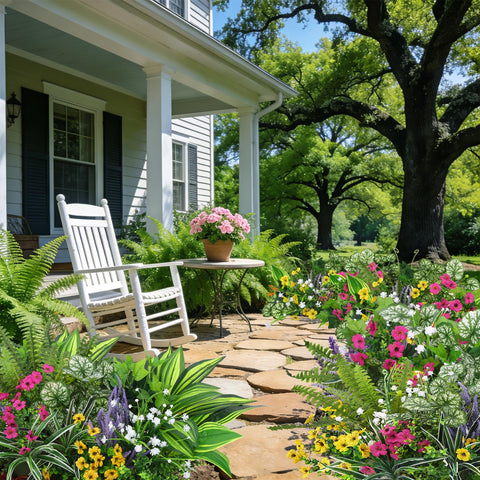 Roberly UV-resistant outdoor greenery maintains color despite sun exposure.