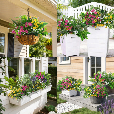 Roberly 20pcs plant set offers varied styles for quick mix-and-match decor.
