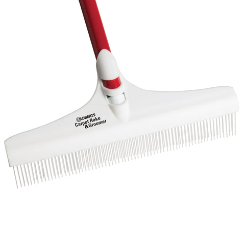 Roberts carpet bristles deeply clean and lift fibers