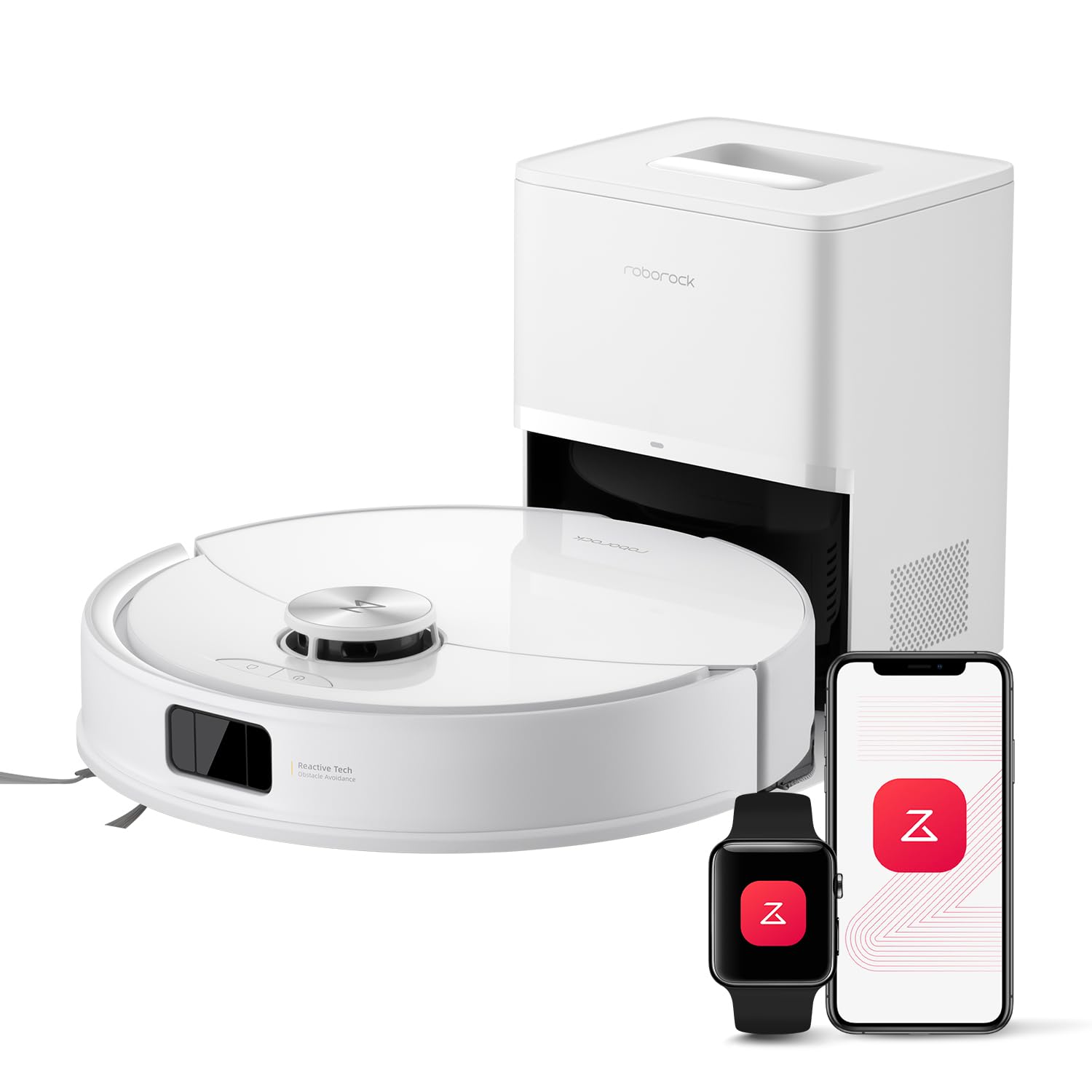 Roborock Q10 S5+ self-emptying station enables hands-free maintenance for busy homes.