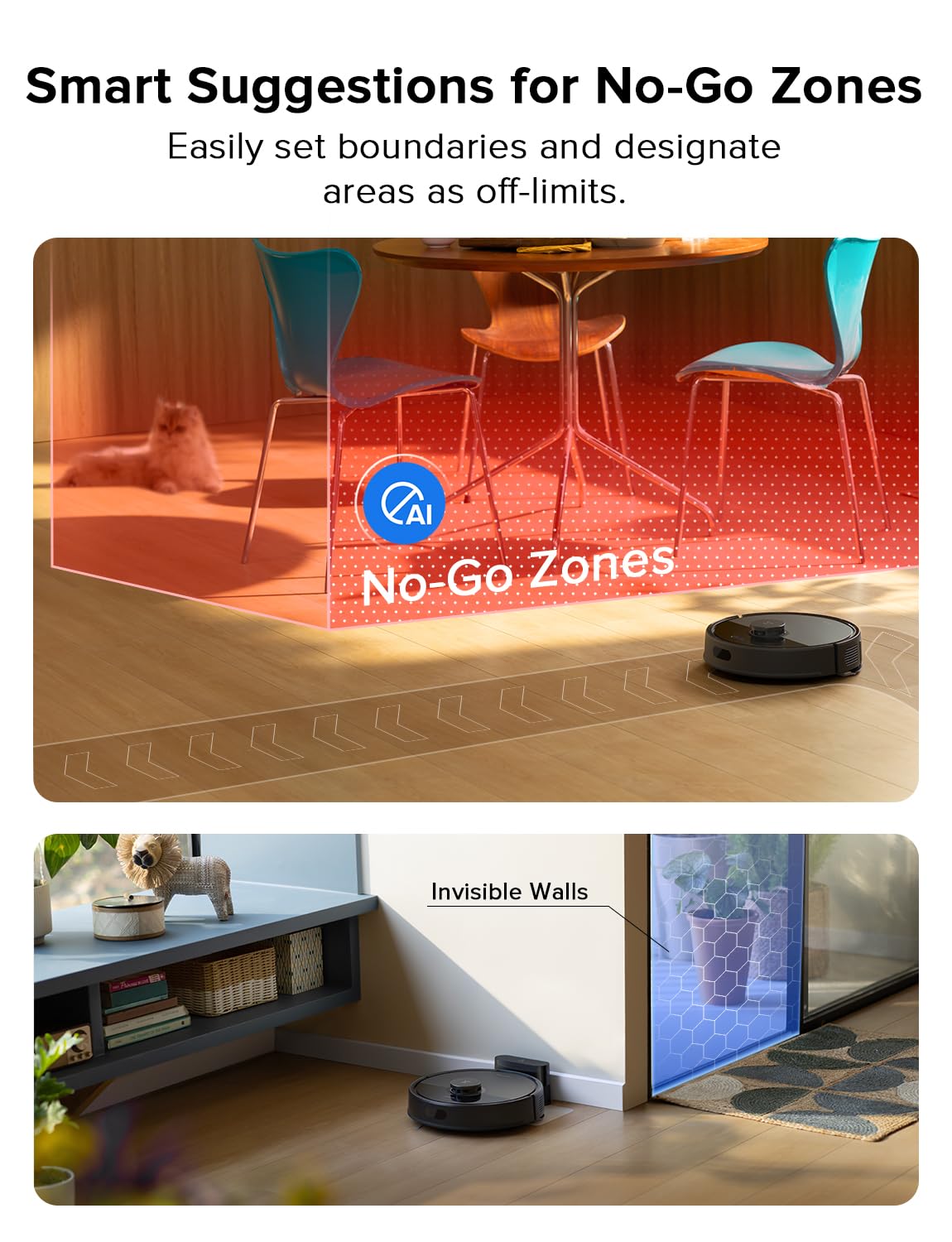 Roborock Q7 L5 app and voice control for hands-free operation.