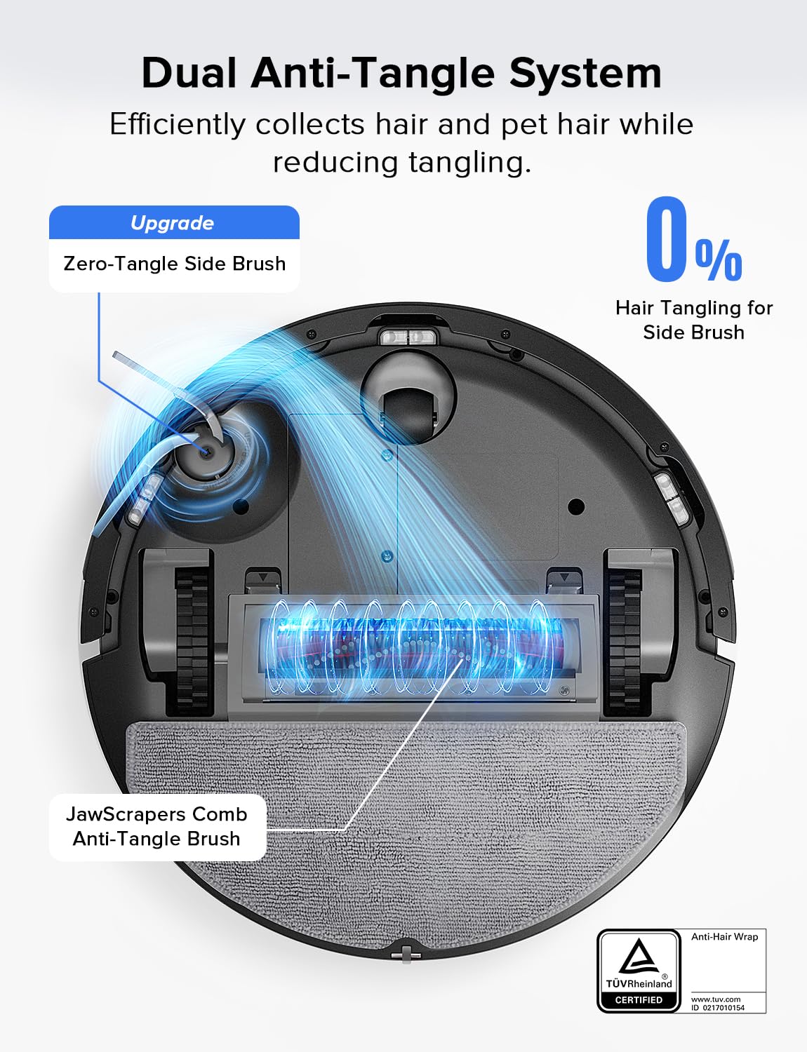 Roborock Q7 L5 LiDAR navigation maps your home accurately.