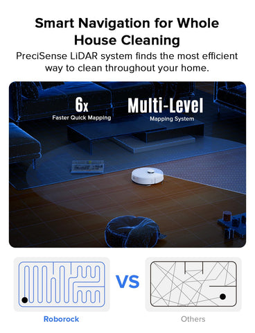 Roborock Q7 L5 detects obstacles and suggests no-go zones