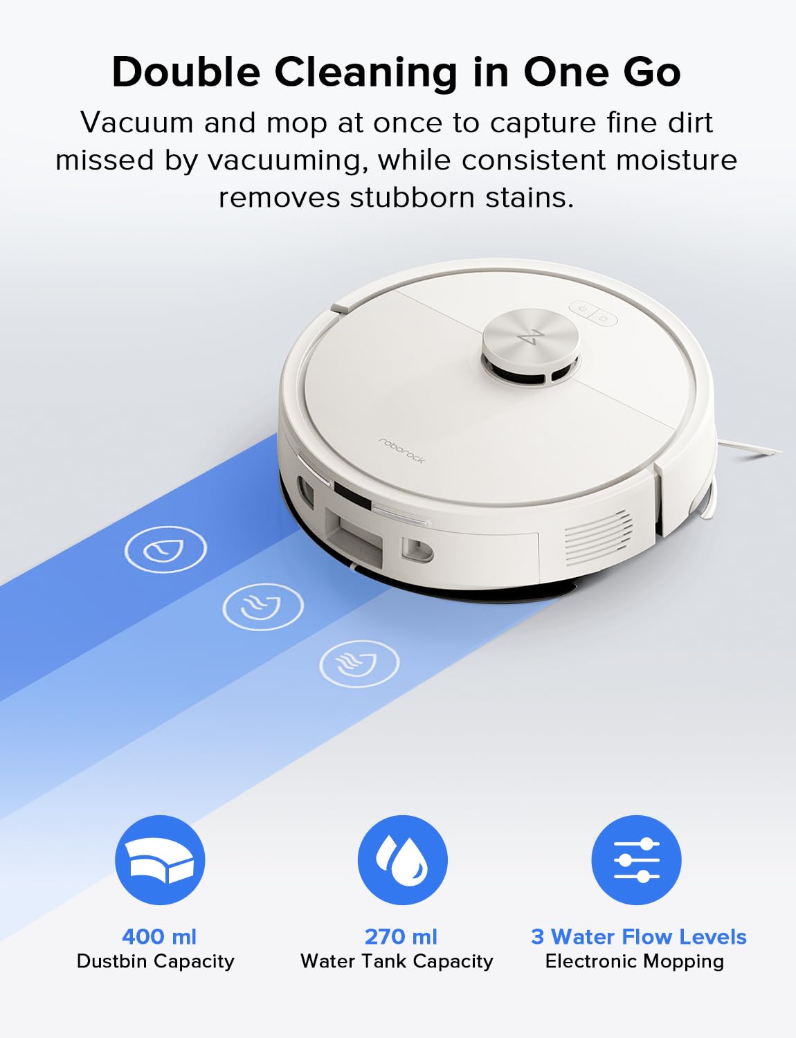 Roborock Q7 L5 vacuums and mops in one pass