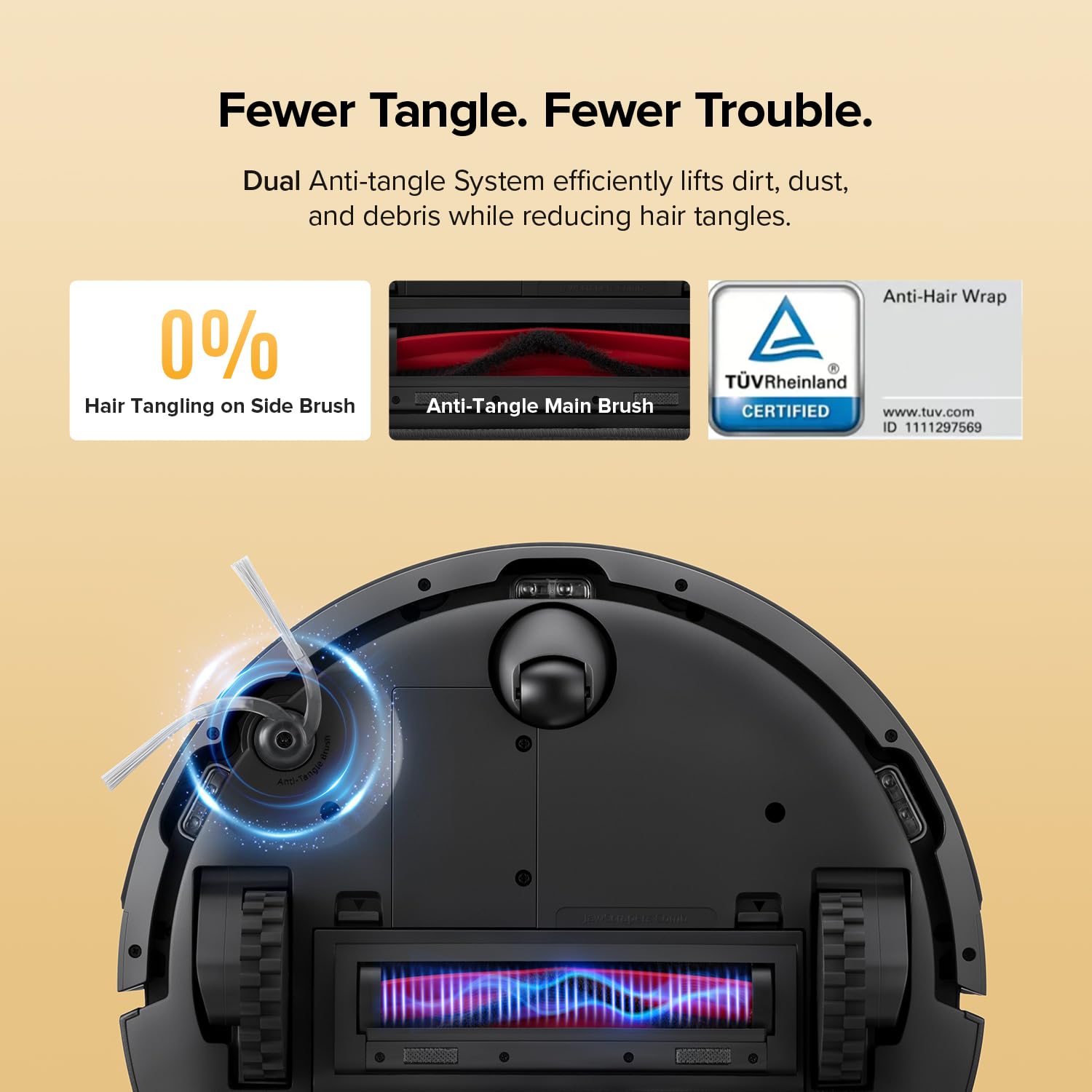 Roborock Q7 M5 app-controlled mopping adjusts water flow for wood or tile floors