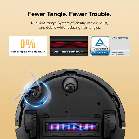 Roborock Q7 M5 app-controlled mopping adjusts water flow for wood or tile floors
