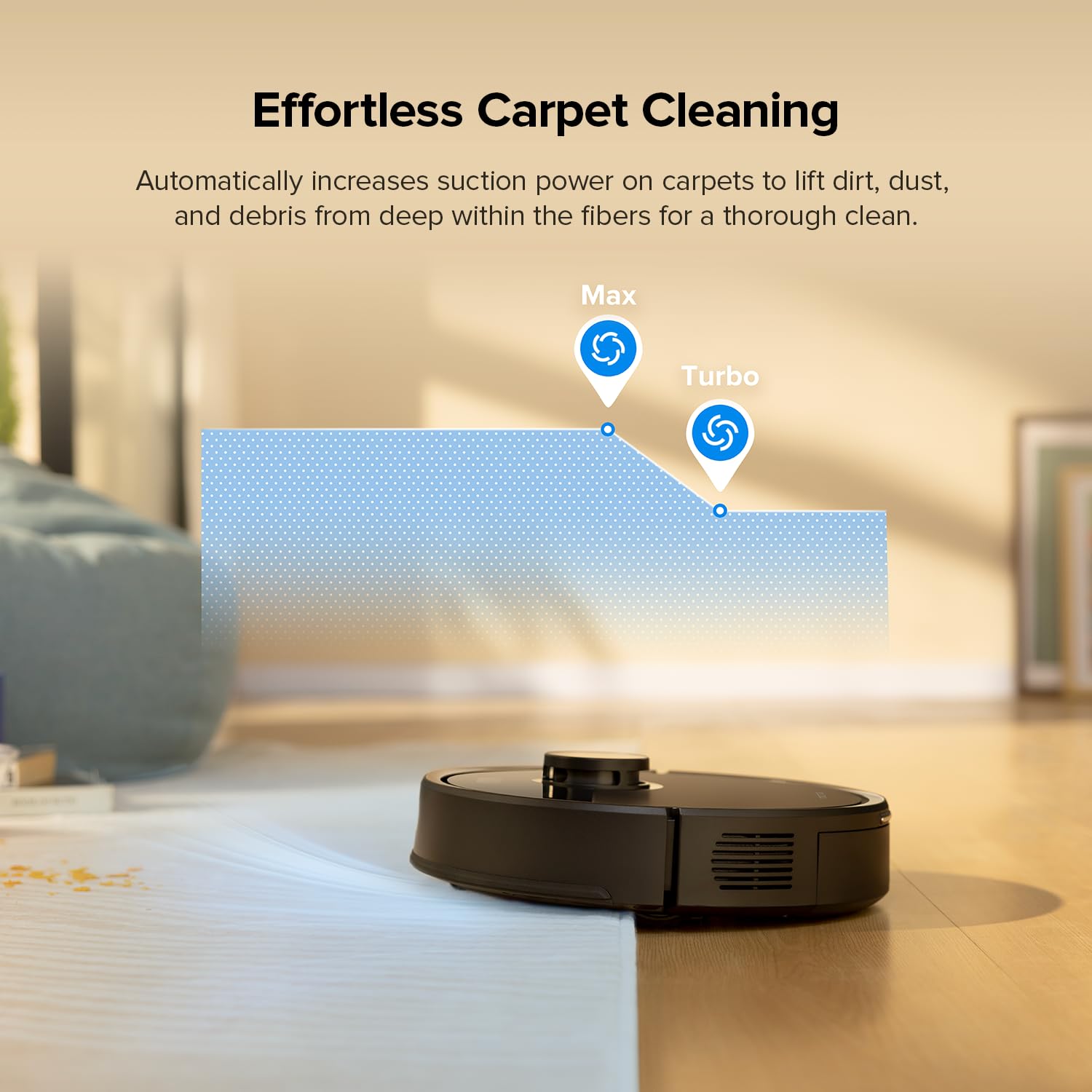 Roborock Q7 M5 pet-friendly and quiet operation at home