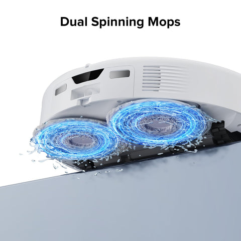Roborock Qrevo Edge mop cloth delivering thorough cleaning on sealed surfaces