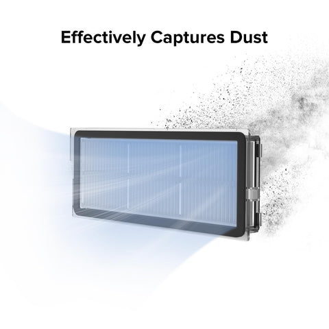 Roborock filter with teflon coating delivers durable filtration and easy cleaning.