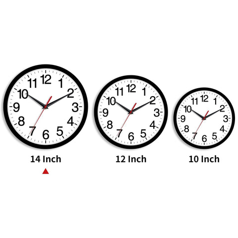 Rohioue dial closeup reveals oversized digits and high contrast.