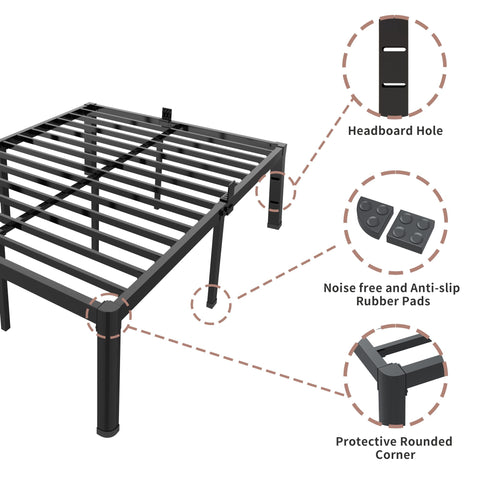 ROIL noise-free design with reinforced screws for a stable sleep surface
