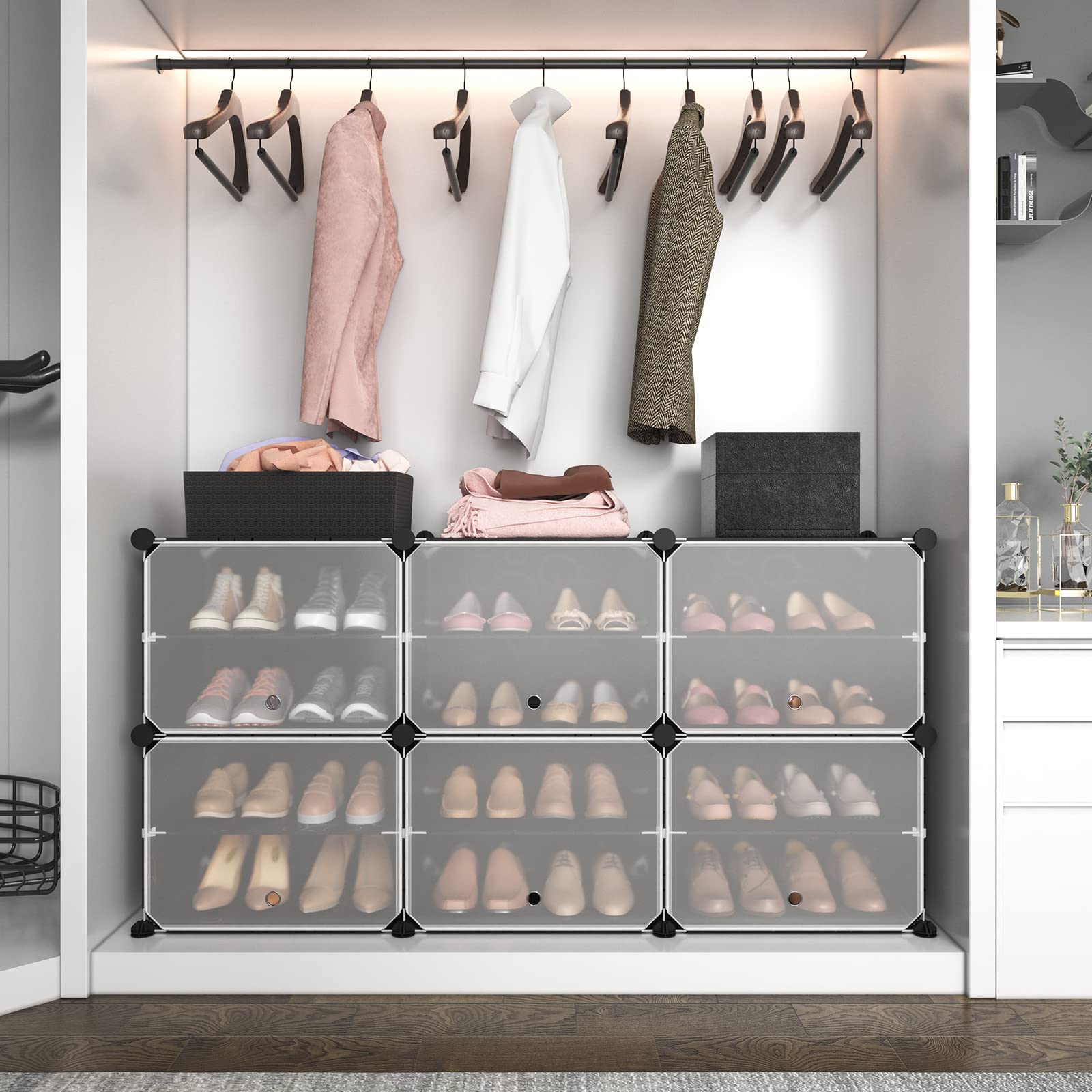 ROJASOP fits boots and heels by removing a layer.