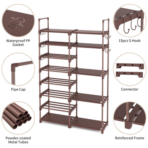 ROJASOP included PP sheets protect shoes from dust and mud