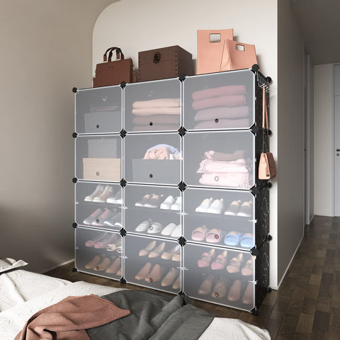 ROJASOP multi-purpose storage unit adapts for clothes, accessories, and more.