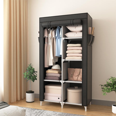 ROJASOP bedroom organizer helps maximize small space organization