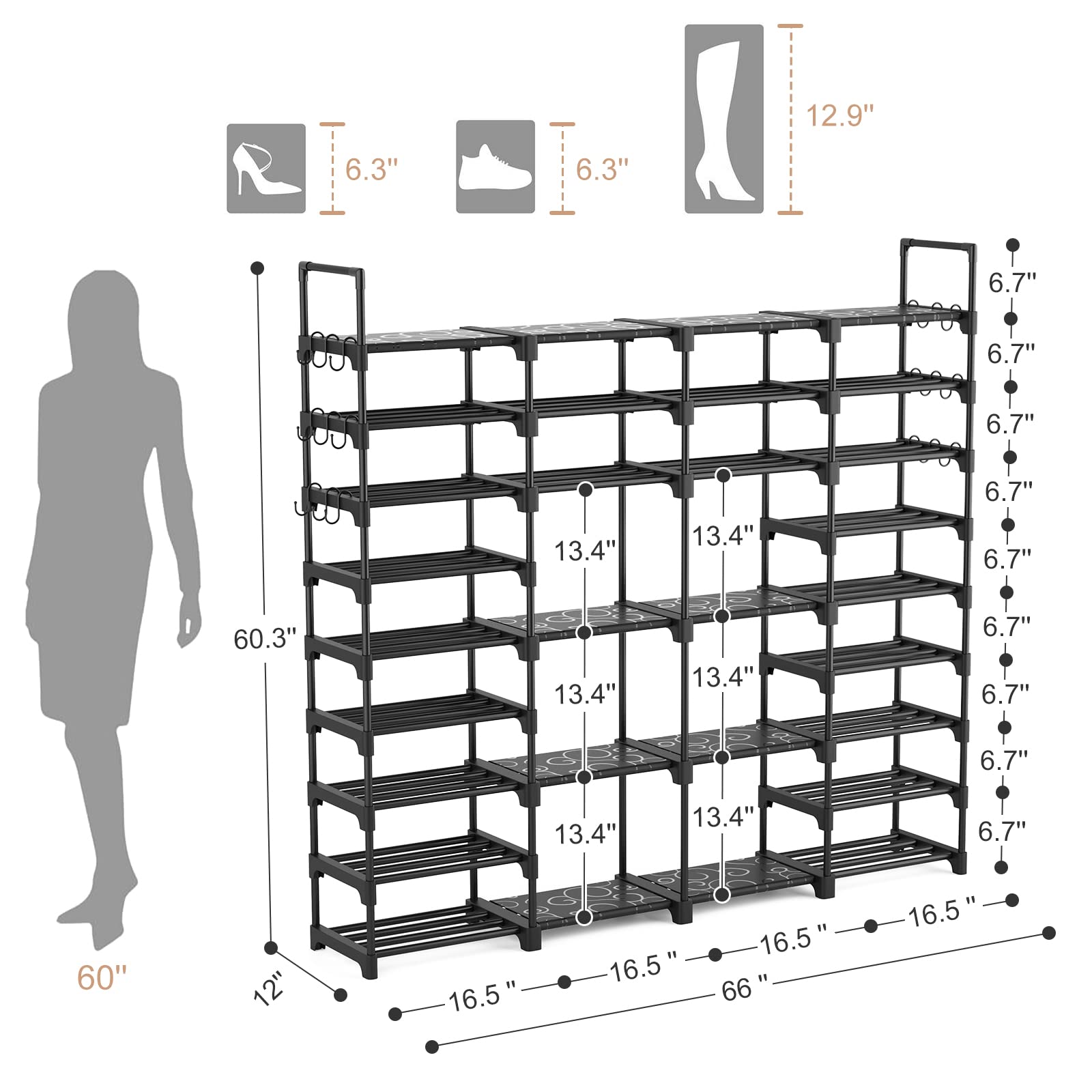 ROJASOP PP gaskets protect shelves and simplify cleaning