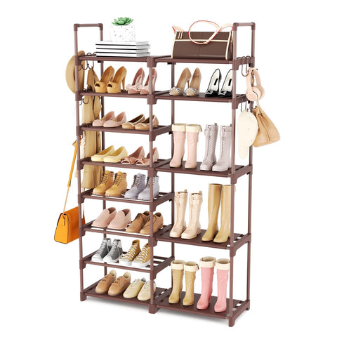 ROJASOP tall storage solution keeps entryway neat and clutter-free
