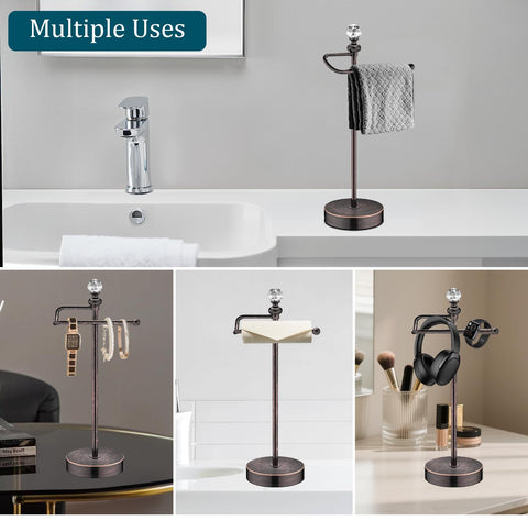 ROLABAM compact dimensions fit small spaces while keeping towels handy