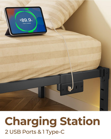 Rolanstar under-bed storage creates 12.2 inches of accessible space.