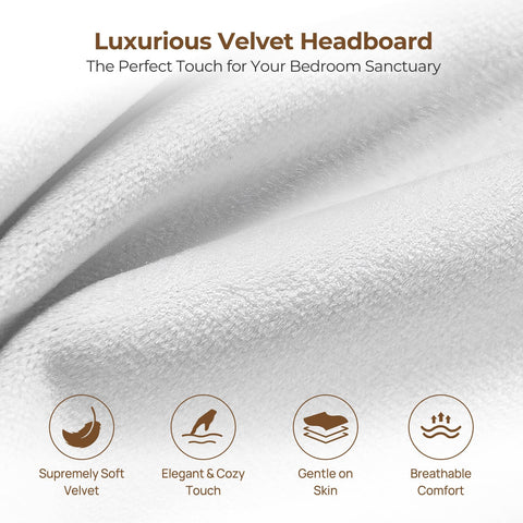 Rolanstar height-adjustable headboard fits different mattress heights.