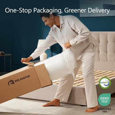 Rolanstar breathable cover keeps sleep cool and fresh.